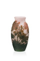 KatNr 811   Vase mit Weintrauben-Dekor. Arsall, Vereinigte Lausitzer Glaswerke AG, Weißwasser / Oberlausitz. 1918– 1929.