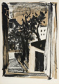 KatNr 596   Stefan Plenkers "Atelierausblick". 1978.