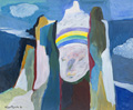 KatNr 186   Günter Horlbeck "Schwarzmeer Madonna". 1981.