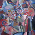 KatNr 187   Günter Horlbeck "Der Lacher". 1981.