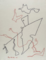 KatNr 536 Günter Horlbeck "Zeichnungen 1995" – Sieben Zeichnungen. 1995.