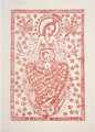 KatNr 382   Elfriede Lohse-Wächtler "Maria (Böhmische Madonna)". 1918.