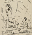 KatNr 342 Georg Gelbke, Sechs Tanzdarstellungen. 1918.