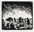 KatNr 487 Heinz Fleischer, 21 Druckgrafiken / Kataog zur Ausstellung der Holzschnitte 1947–1957. 1940er/1950er Jahre.