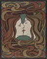 KatNr 308   Peter Behrens "Der Kuss". 1898.