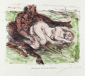 KatNr 327   Lovis Corinth "Antiope und der Faun". 1920.