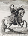 KatNr 252   J. C. Baur "Johann Georg III. Kurfürst in Sachsen". Um 1670.