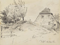 KatNr 263   Wilhelm Claudius "Dörfel" / "Arnsdorf" / Hühnerschar zwischen Bäumen. 1873– 1886.