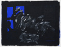 KatNr 165   Hermann Bachmann, Das blaue Fenster. 1993.