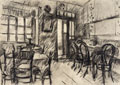 KatNr 340&nbsp;&nbsp; Albert Wigand, Interieur in Wellemin. 1939.