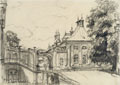 KatNr 530 Otto Westphal, Sechs Ansichten von Schloss und Park Pillnitz. 1918– 1948.