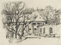 KatNr 530 Otto Westphal, Sechs Ansichten von Schloss und Park Pillnitz. 1918– 1948.