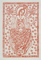 KatNr 302&nbsp;&nbsp; Elfriede Lohse-Wächtler "Maria (Böhmische Madonna)". 1922.