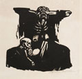 KatNr 293&nbsp;&nbsp; Käthe Kollwitz "Hunger". 1922.
