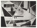KatNr 385 Erhard Hippold, Fünf Farbmonotypien / Monotypie. 1954–1959.