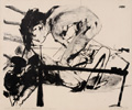 KatNr 490 Verschiedene ostdeutsche Künstler – 13 Druckgrafiken und Zeichnungen. 1950er -1980er Jahre.