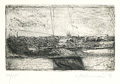 KatNr 490 Verschiedene ostdeutsche Künstler – 13 Druckgrafiken und Zeichnungen. 1950er -1980er Jahre.