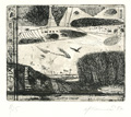 KatNr 490 Verschiedene ostdeutsche Künstler – 13 Druckgrafiken und Zeichnungen. 1950er -1980er Jahre.