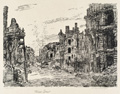 KatNr 297&nbsp;&nbsp; Wilhelm Rudolph "Johannstraße". 1945– 1947.