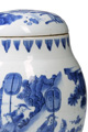 KatNr 692 Deckeltopf mit blau-weißem Dekor. China. Wohl Transitionalzeit 1620-1683