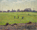 KatNr 042&nbsp;&nbsp; Theo Champion "Dorf in Thüringen". 1909.