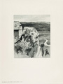 KatNr 313 Otto Ubbelohde "Motiv von der oberen Lahn" / "Bergstädtchen (Motiv aus Hessen)". 1895/1897.