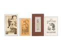 KatNr 329 Verschiedene Künstler, Große Exlibris-Sammlung mit ca. 600 Arbeiten, darunter ca. 320 Jugendstil-Exlibris. 20. Jh.