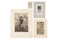 KatNr 329 Verschiedene Künstler, Große Exlibris-Sammlung mit ca. 600 Arbeiten, darunter ca. 320 Jugendstil-Exlibris. 20. Jh.
