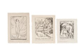 KatNr 329 Verschiedene Künstler, Große Exlibris-Sammlung mit ca. 600 Arbeiten, darunter ca. 320 Jugendstil-Exlibris. 20. Jh.
