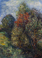 KatNr 077&nbsp;&nbsp; Alexander von Szpinger "Frühherbst am Kirschbach bei Weimar". 1920.