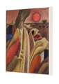 KatNr 138 Werner Juza "Dorfstraße an der Ostsee mit Sonne". 1977.