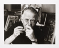 KatNr 504&nbsp;&nbsp; Stefan Moses "Otto Dix (Künstlermasken)". 1964.