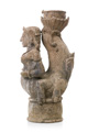 KatNr 694 Naga in der Art südostasiatischer Vorbilder. Wohl Frankreich. 20. Jh.