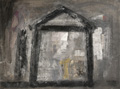 KatNr 418&nbsp;&nbsp; Andreas Küchler "Haus mit Bleistift". 1991.