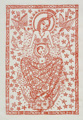 KatNr 286&nbsp;&nbsp; Elfriede Lohse-Wächtler "Maria (Böhmische Madonna)". 1922.