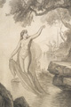 KatNr 197 Friedrich Preller der Jüngere, Achilleus und Thetis (Szene aus Homers Ilias, Ges. 1, Vers 428). 1882.