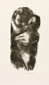 KatNr 451 Hans Theo Richter "Kopf des Maler und Modell" / "Sitzende Frau, das Kind beobachtend" / "Schützende Hände". 1957 / 1959/1968.