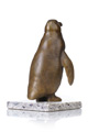 KatNr 517 August Gaul "Pinguin (Kopf nach links)". 1914 –1920. Posthumer Abguss. Um 1966.