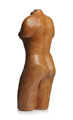 KatNr 520 Monogrammist G.W., Weiblicher Torso. Wohl 1970er Jahre.