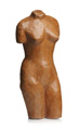 KatNr 520 Monogrammist G.W., Weiblicher Torso. Wohl 1970er Jahre.