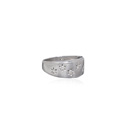 KatNr 783&nbsp;&nbsp; Bandring mit sieben Diamantsternen.