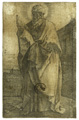 KatNr 223 Albrecht Dürer "Der Apostel Paulus". 1514.