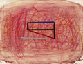 KatNr 139&nbsp;&nbsp; Bernd Hahn "Linien auf Rosa". 1991.