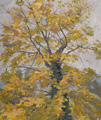 KatNr 211&nbsp;&nbsp; Otto Westphal, Herbstlicher Baum. 1946.