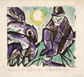 KatNr 338&nbsp;&nbsp; Otto Lange "Abend". 1918.