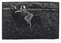 KatNr 536&nbsp;&nbsp; Gerhard Marcks "Europa auf dem Stier" 1961.
