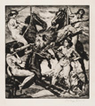 KatNr 283&nbsp;&nbsp; Philipp Franck "Kampf der Amazonen". 1910er/1920er Jahre.
