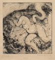 KatNr 354 Hans Meid "Venusberg" / "Leda" / "Liebespaar mit Pferden" / "Liebespaar unter Palmen" / Der Künstler im Freien / Akt im Wald / Sonnenbad. 1910–<BR>/1920.