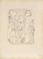 KatNr 408&nbsp;&nbsp; Gerhard Altenbourg "Frau Libelle, Bruder Ufergeruch und Hündisches". 1971.