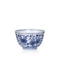 KatNr 690&nbsp;&nbsp; Seltenes Muster-Türkenkoppchen mit chinesischer Pseudo-Marke. Meissen. 1783–1812.
